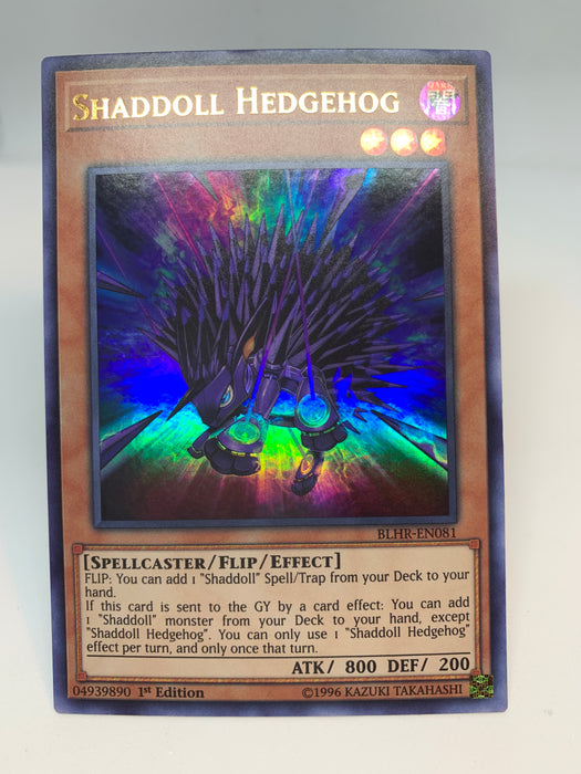 Yugioh! Shaddoll Hedgehog - BLHR-EN081 - Ultra - 1st Transcend Cards Yugioh! Shaddoll Hedgehog - BLHR-EN081 - Ultra - 1st Transcend Cards