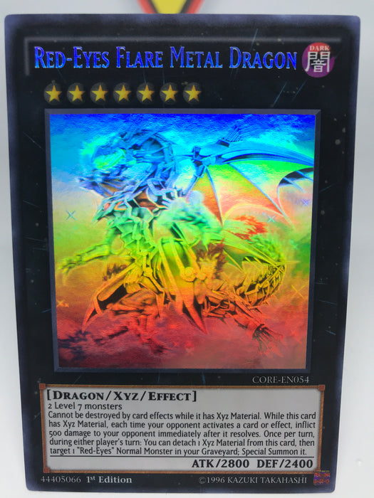Red-Eyes Flare Metal Dragon / Ghost - CORE-EN054 - 1st