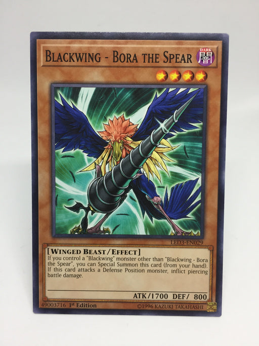 Blackwing - Bora the Spear / Common - LED3-EN029 - 1st