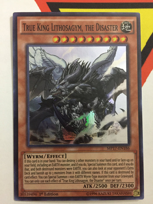 TRUE KING LITHOSAGYM, THE DISASTER - SUPER - MP17-EN186 - 1ST