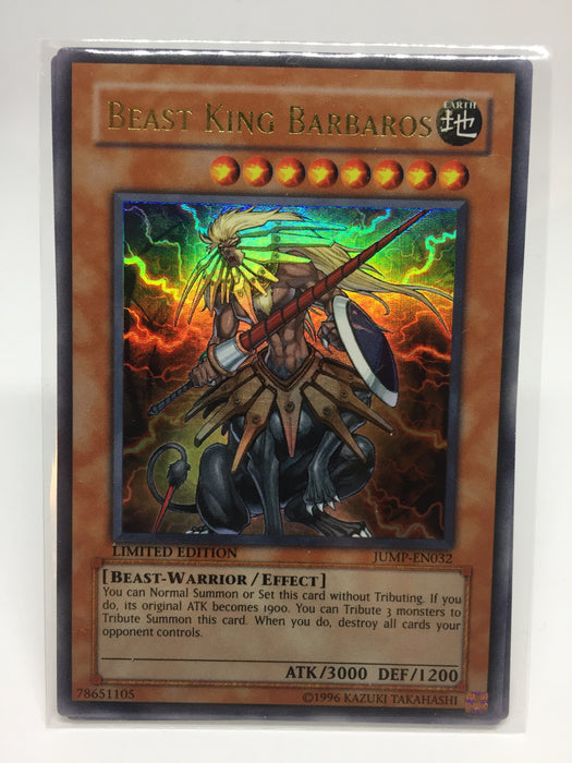 Beast King Barbaros / Ultra - JUMP-EN032 - Lim/Unl