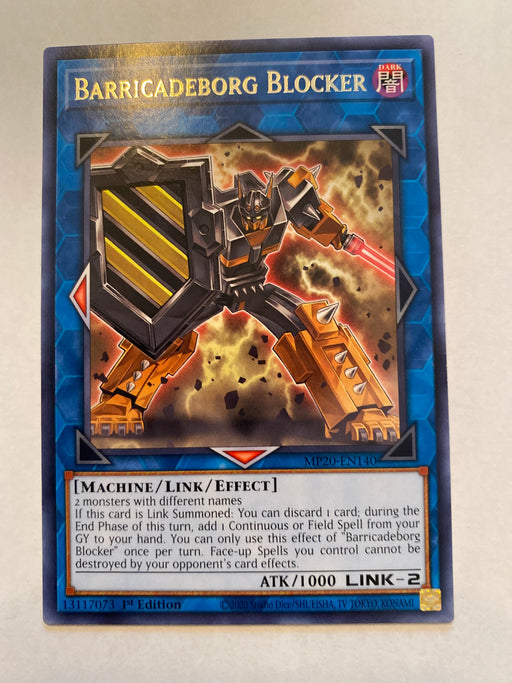 Barricadeborg Blocker / Rare - MP20-EN140- 1st