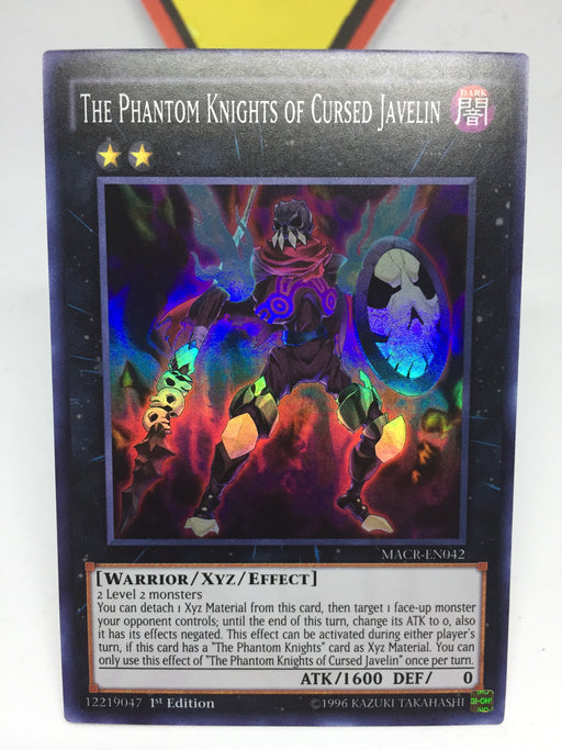 The Phantom Knights of Cursed Javelin / Super - MACR-EN042 - 1st