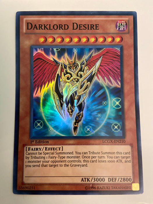 Darklord Desire - Super - LCGX-EN210 - 1st