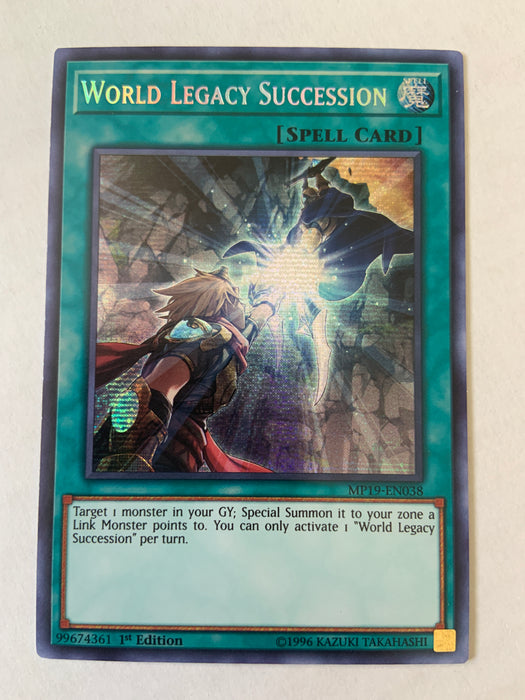 World Legacy Succession / Secret - MP19-EN038 - 1st