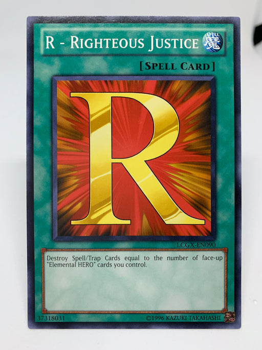 R - Righteous Justice / Common - LCGX-EN090