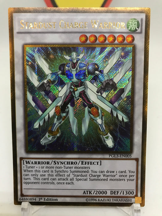 Stardust Charge Warrior / Gold Secret - PGL3-EN005 - 1st