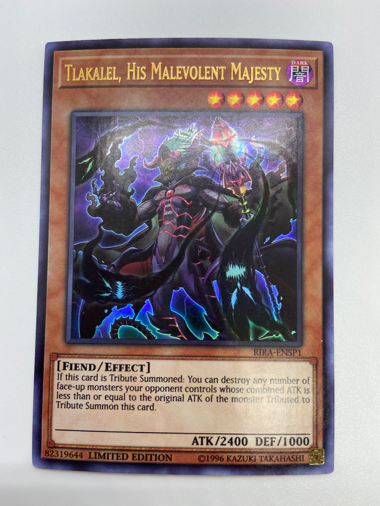 Tlakalel, His Malevolent Majesty / Ultra - RIRA-ENSP1 - LIM