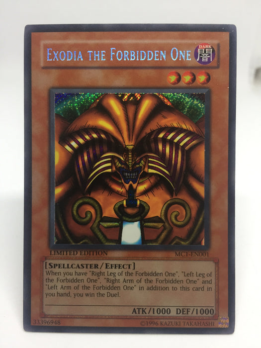 Exodia the Forbidden One / Secret - MC1-EN001 - Lim