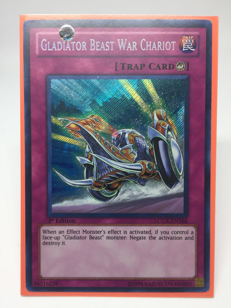 Gladiator Beast War Chariot - Secret - LCGX-EN266 - 1st