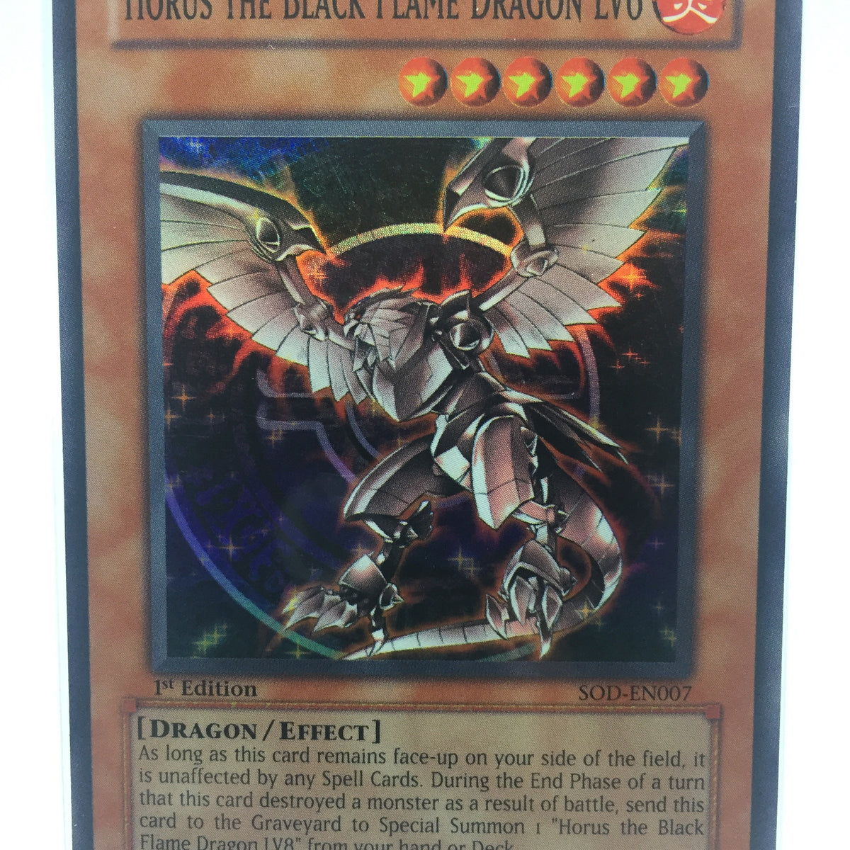 Horus the Black Flame Dragon LV6 - Super - SOD-EN007