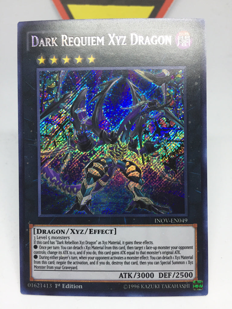 Dark Requiem Xyz Dragon - Secret - INOV-EN049 - 1st — Transcend Cards