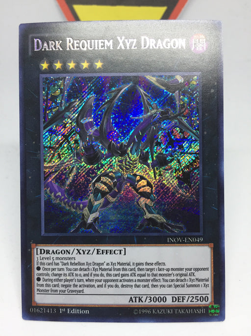 Dark Requiem Xyz Dragon - Secret - INOV-EN049 - 1st