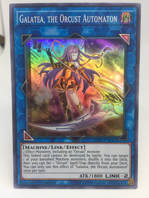 Galatea, the Orcust Automaton / Super Rare - SOFU-EN043 - 1st