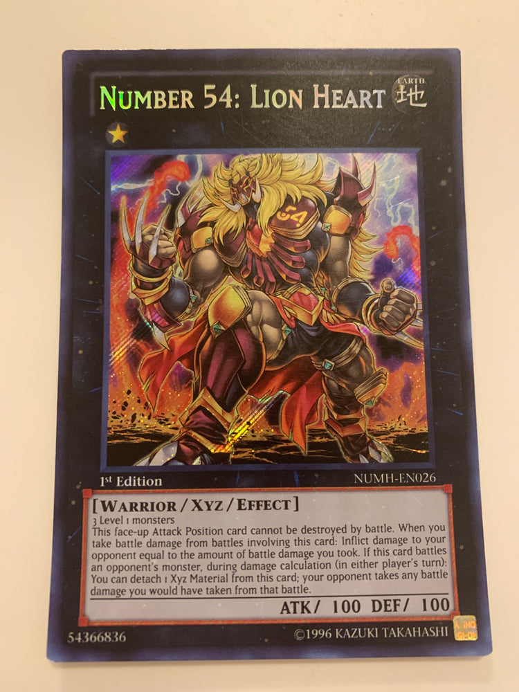Number 54: Lion Heart / Secret - NUMH-EN026 - 1st