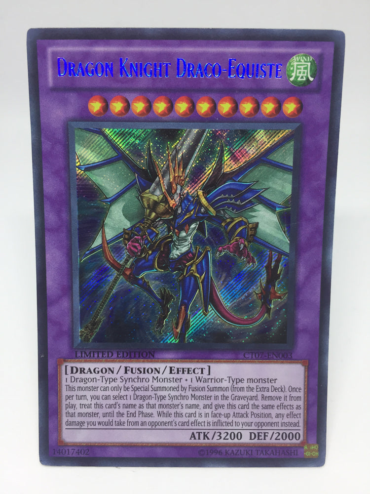 Dragon Knight Draco-Equiste / Secret - CT07-EN003 - Lim