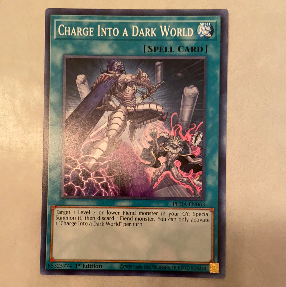 Charge Into a Dark World / Common - PHRA-EN063 - 1st
