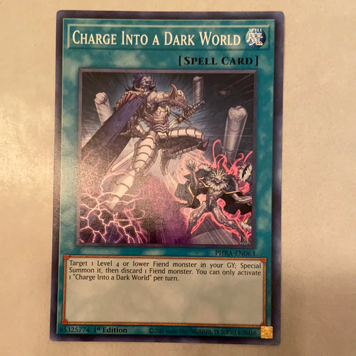 Charge Into a Dark World / Common - PHRA-EN063 - 1st