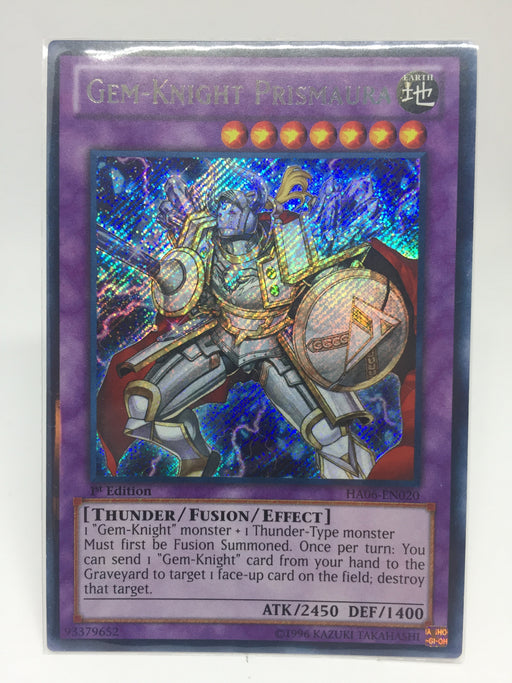 Gem-Knight Prismaura - Secret - HA06-EN020 - 1st