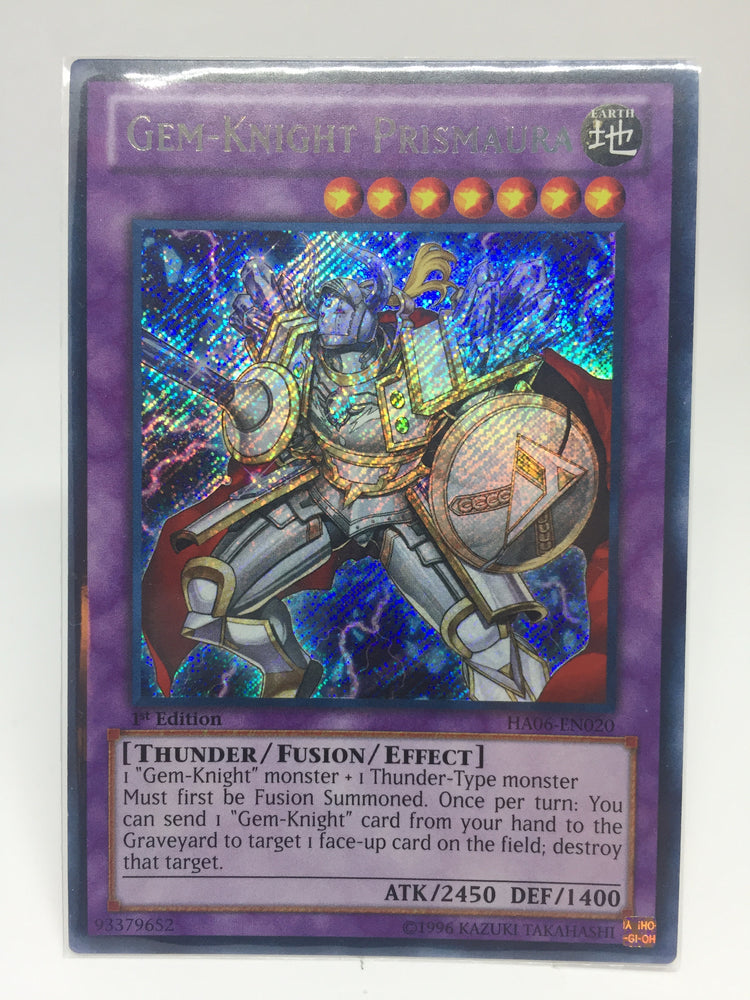 Gem-Knight Prismaura - Secret - HA06-EN020 - 1st