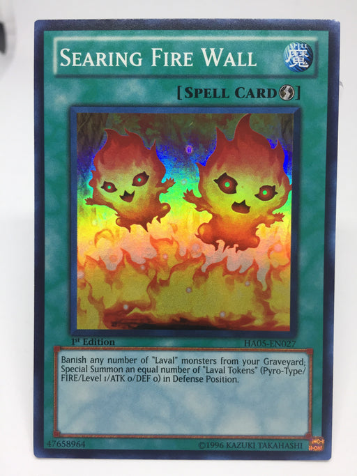 Searing Fire Wall - Super - HA05-EN027 - 1st