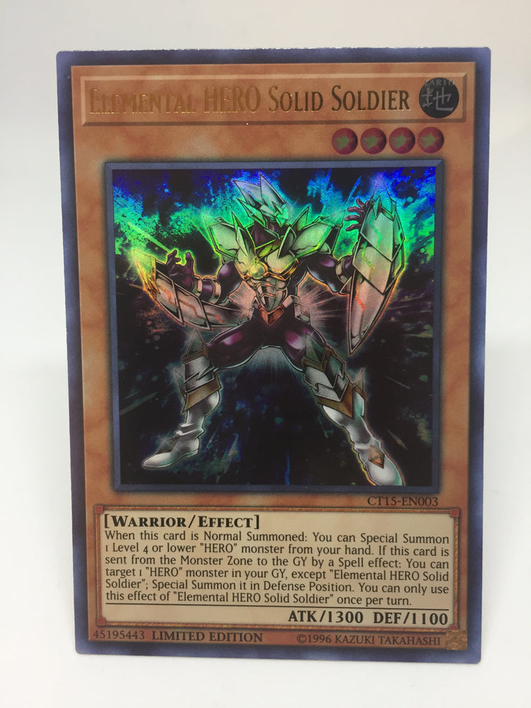 Elemental HERO Solid Soldier / Ultra - CT15-EN003 - Lim