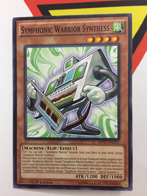 SYMPHONIC WARRIOR SYNTHESS - COMMON - MP17-EN233 - 1ST