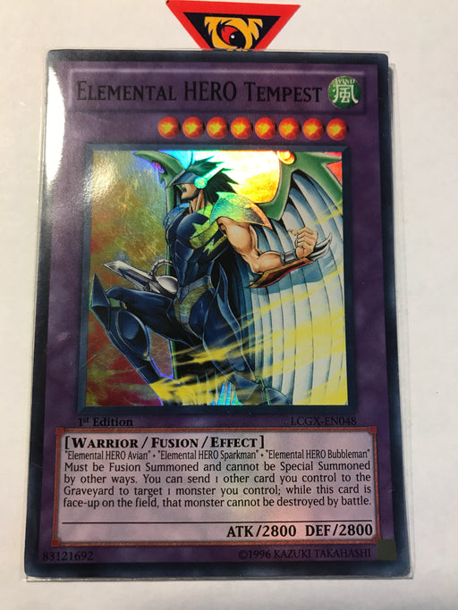 Elemental HERO Tempest / Super - LCGX-EN048 - 1st - LP