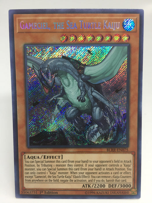 Gameciel, the Sea Turtle Kaiju / Secret - BLRR-EN075 - 1st