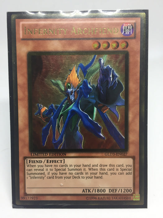 Infernity Archfiend / Gold - GLD3-EN027 - Lim