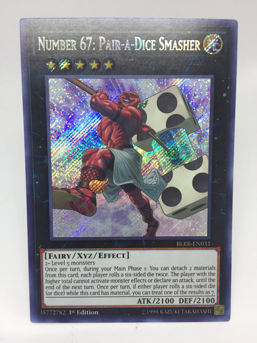 Number 67: Pair-a-Dice Smasher / Secret - BLRR-EN031 - 1st