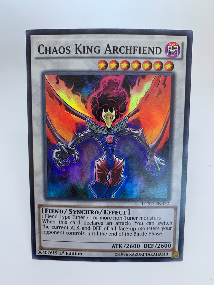 Chaos King Archfiend / Super - LC5D-EN072 - 1st