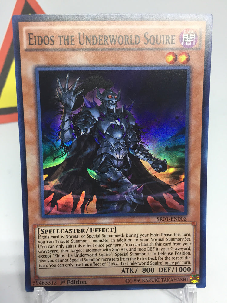 Eidos the Underworld Squire - Super - SR01-EN002 - 1st