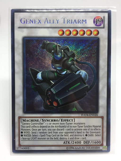 Genex Ally Triarm / Secret - HA04-EN026 - 1st/Unl