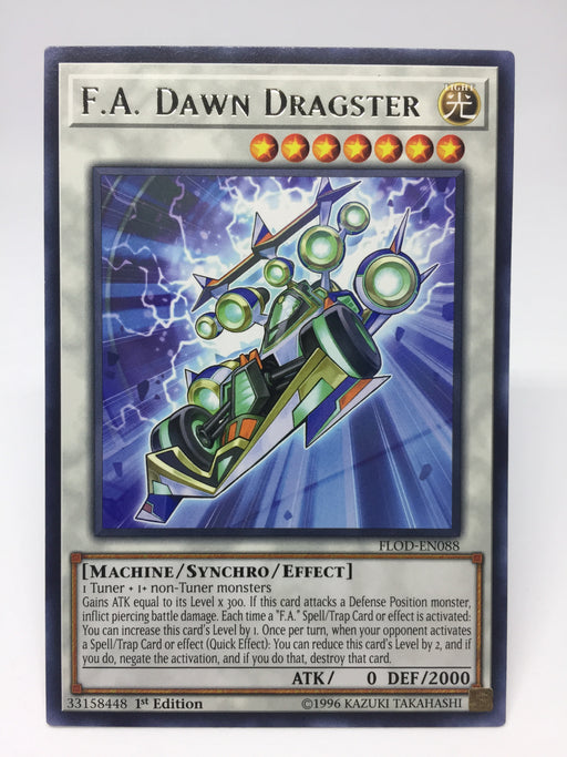 F.A. Dawn Dragster - Rare - FLOD-EN088 - 1st