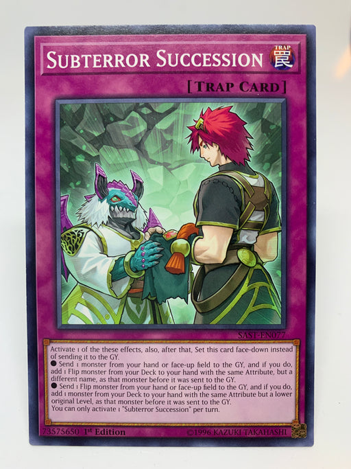 Subterror Succession / Common - SAST-EN077 - 1st