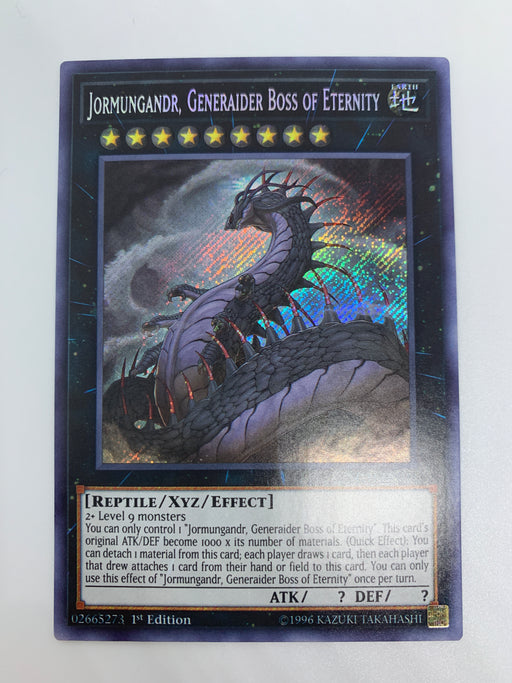 Jormungandr, Generaider Boss of Eternity / Secret - MYFI-EN033 - 1st