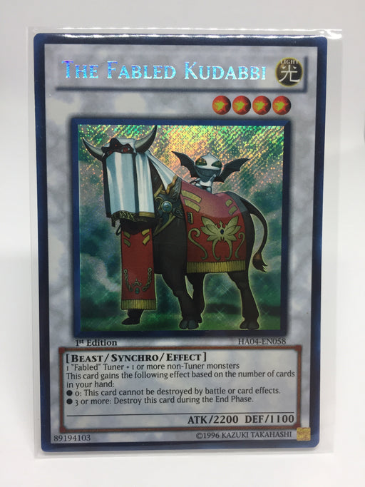 The Fabled Kudabbi / Secret - HA04-EN058 - 1st