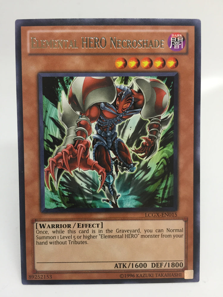 Elemental HERO Necroshade / Rare - LCGX-EN015