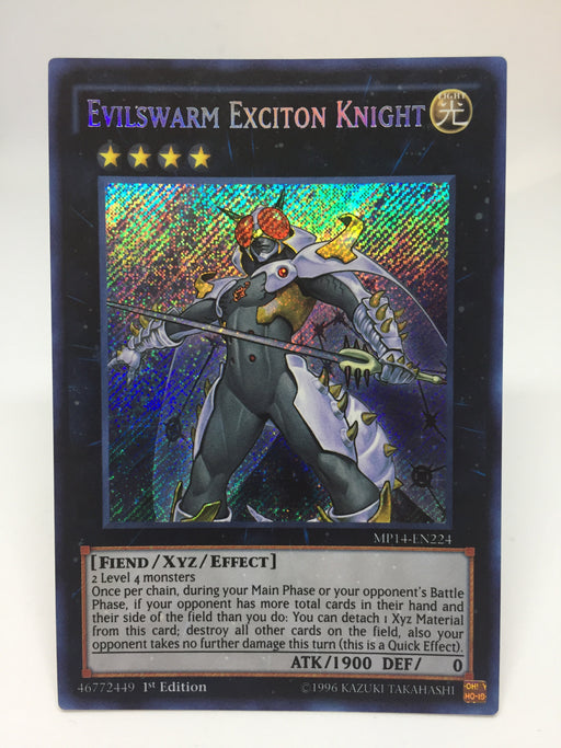 Evilswarm Exciton Knight / Secret - MP14-EN224 - 1st