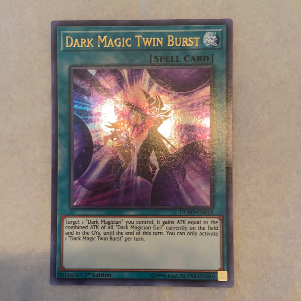 Dark Magic Twin Burst / Ultra - DUPO-EN018 - 1st
