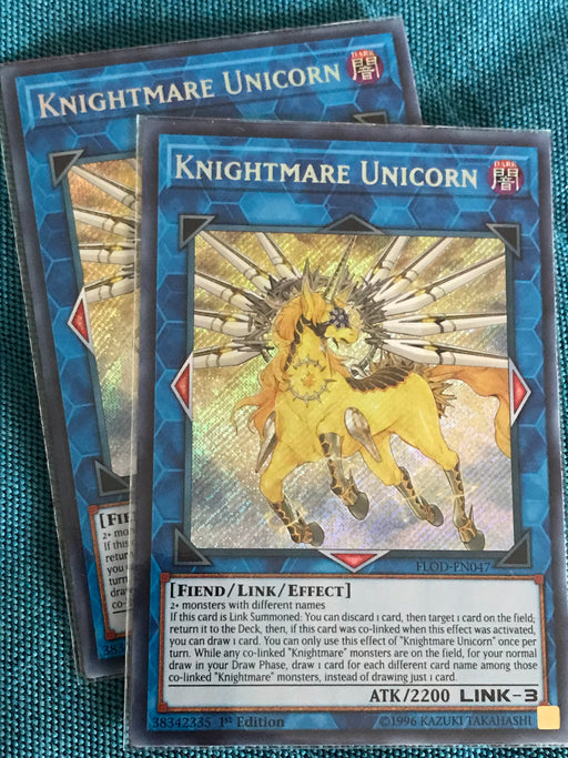 Knightmare Unicorn - Secret - FLOD-EN047 - 1st