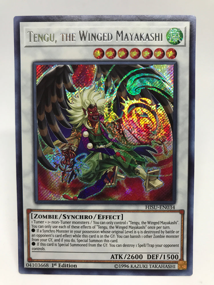 Tengu, the Winged Mayakashi / Secret - HISU-EN034 - 1st