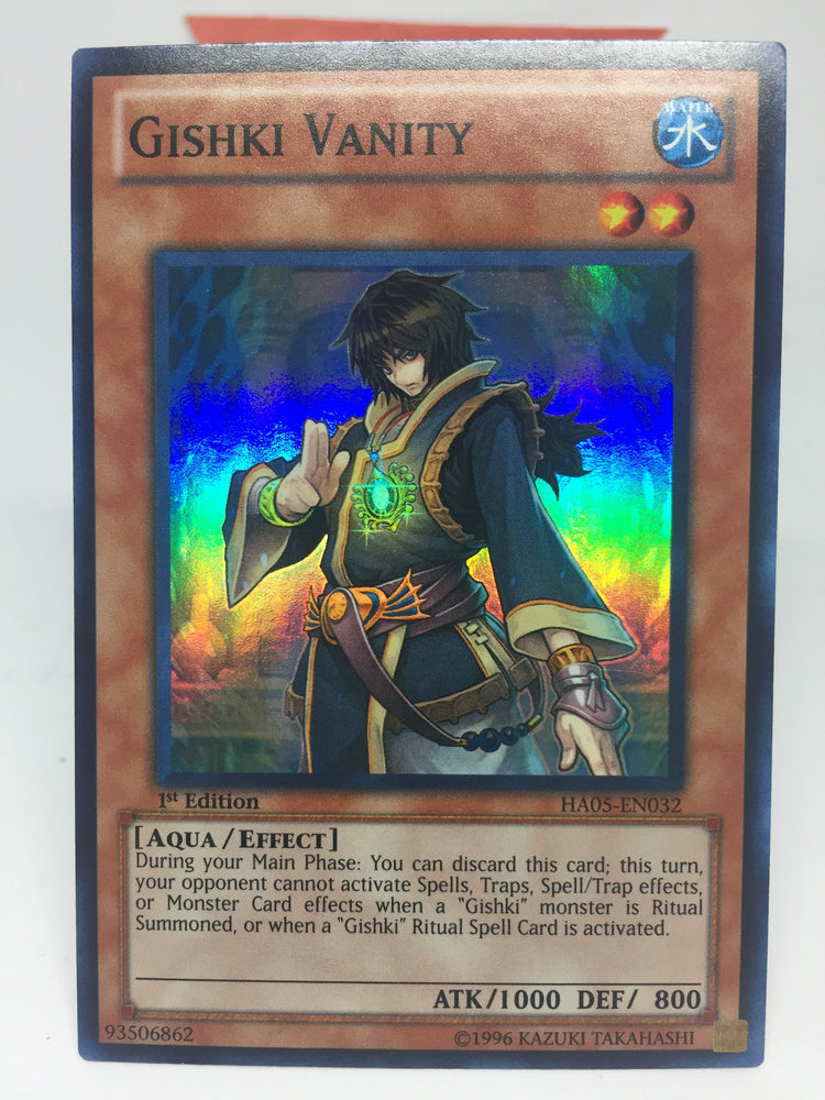 Gishki Vanity - Super - HA05-EN032 - 1st