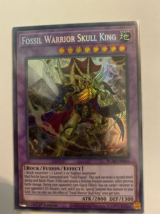 Fossil Warrior Skull King / Secret - BLAR-EN006 - 1st