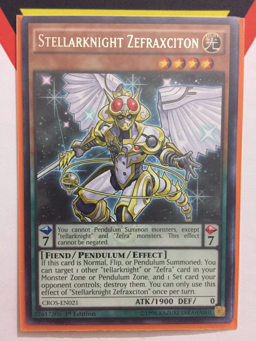 STELLARKNIGHT ZEFRAXCITON - RARE - VARIOUS - 1ST