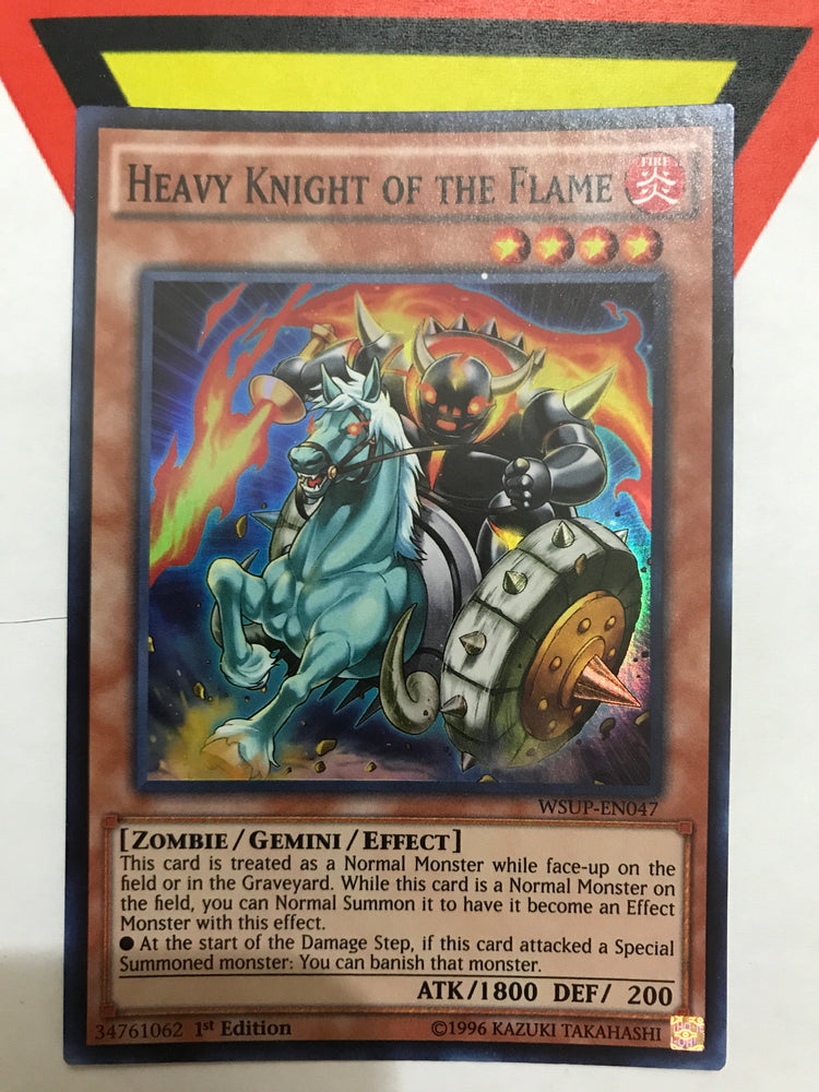 Heavy Knight of the Flame - Super - WSUP-EN047 - 1st