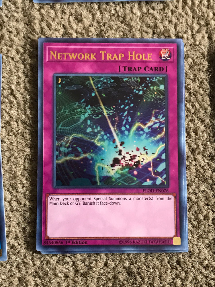 Network Trap Hole / Ultra - FLOD-EN076 - 1st