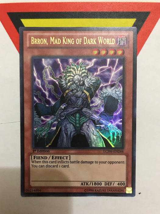Brron, Mad King of Dark World - Ultra - LCJW-EN244 - 1st