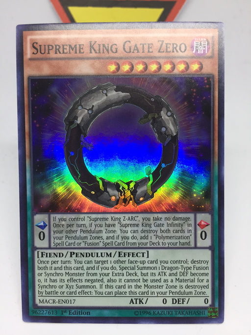 Supreme King Gate Zero - Super - MACR-EN017 - 1st